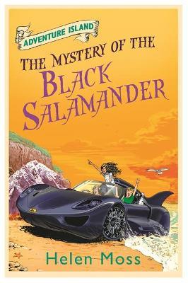 Adventure Island: The Mystery of the Black Salamander: Book 12 - Helen Moss - cover