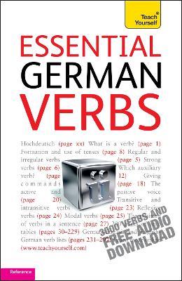 Essential German Verbs: Teach Yourself - Ian Roberts,Silvia Robertson - cover