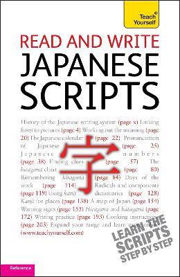 Read and write Japanese scripts: Teach yourself - Helen Gilhooly - cover