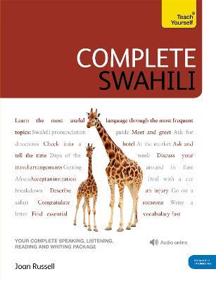 Complete Swahili Beginner to Intermediate Course: (Book and audio support) - Joan Russell - cover