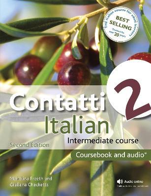 Contatti 2 Italian Intermediate Course 2nd Edition revised: Coursebook and CDs - cover