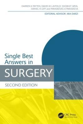 Single Best Answers in Surgery - Darren Patten,David Layfield,Shobhit Arya - cover