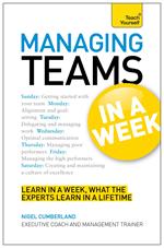 Managing Teams in a Week: Teach Yourself