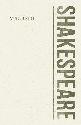 Macbeth - A Tragedy - William Shakespeare - cover