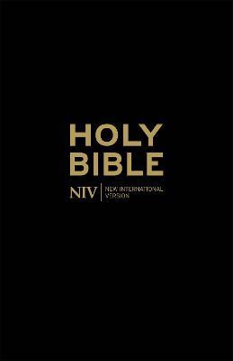 NIV Holy Bible - Anglicised Black Gift and Award - New International Version - cover