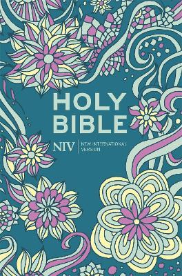 NIV Pocket Floral Hardback Bible - New International Version - cover