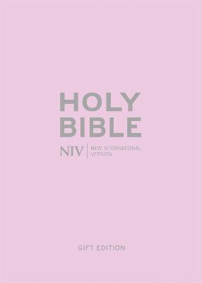 NIV Pocket Pastel Pink Soft-tone Bible - New International Version - cover