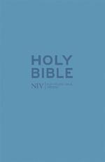 NIV Pocket Cyan Soft-tone Bible with Zip