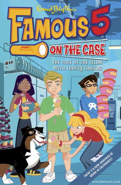 Case File 14: The Case of the Felon with Frosty Fingers - Enid Blyton - ebook