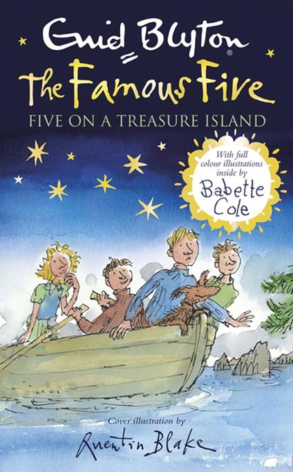 Five on a Treasure Island - Enid Blyton,Babette Cole - ebook