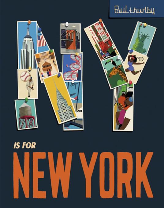 NY is for New York - Paul Thurlby - ebook