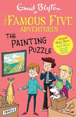 Famous Five Colour Short Stories: The Painting Puzzle - Enid Blyton,Sufiya Ahmed - cover