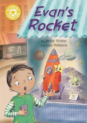 Reading Champion: Evan's Rocket: Independent Reading Yellow 3 - Jackie Walter - cover