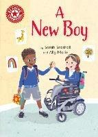 Reading Champion: A New Boy: Independent Reading Non-fiction Red 2 - Sarah Snashall - cover