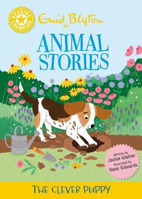 Reading Champion: Enid Blyton animal stories: The Clever Puppy: Yellow Band 3 - Jackie Walter - cover