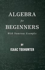 Algebra For Beginners - With Numerous Examples