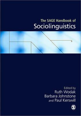 The SAGE Handbook of Sociolinguistics - cover