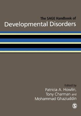 The SAGE Handbook of Developmental Disorders - cover