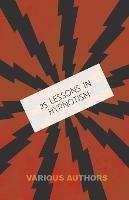 25 Lessons in Hypnotism - Various - cover