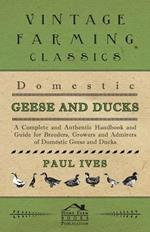 Domestic Geese And Ducks - A Complete And Authentic Handbook And Guide For Breeders, Growers And Admirers Of Domestic Geese And Ducks