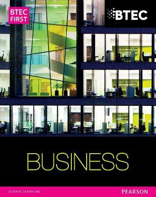 BTEC First Business Student Book - Carol Carysforth,Mike Neild,Karen Glencross - cover