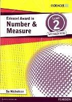 Edexcel Award in Number and Measure Level 2 Workbook - Su Nicholson - cover