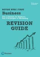 Pearson REVISE BTEC First in Business Revision Guide - 2023 and 2024 exams and assessments - cover