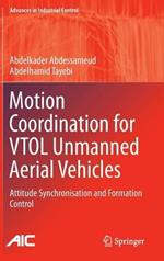 Motion Coordination for VTOL Unmanned Aerial Vehicles: Attitude Synchronisation and Formation Control