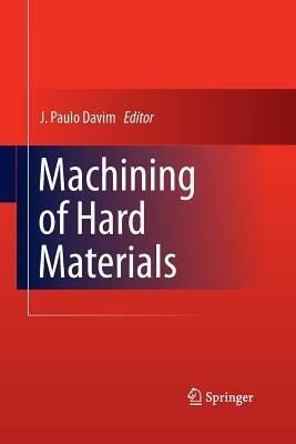 Machining of Hard Materials - cover