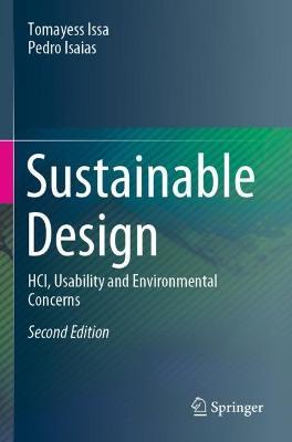 Sustainable Design: HCI, Usability and Environmental Concerns - Tomayess Issa,Pedro Isaias - cover