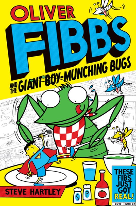 The Giant Boy-Munching Bugs - Steve Hartley - ebook