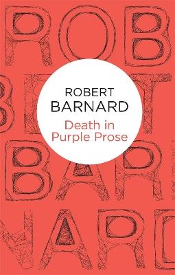 Death in Purple Prose - Robert Barnard - cover