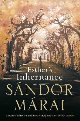 Esther's Inheritance - Sandor Marai - cover