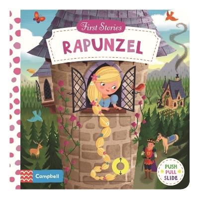 Rapunzel: A Push, Pull, Slide Book - Campbell Books - cover