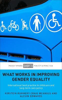 What Works in Improving Gender Equality: International Best Practice in Childcare and Long-term Care Policy - Kirstein Rummery,Craig McAngus,Alcuin Edwards - cover