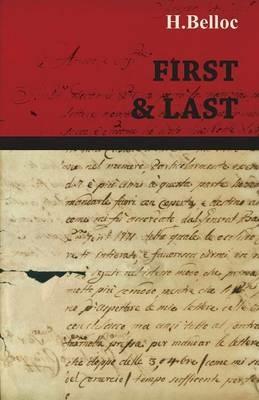 First and Last - H. Belloc - cover