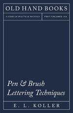 Pen and Brush Lettering