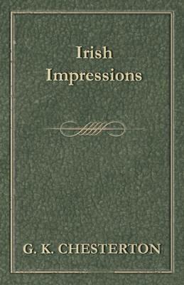 Irish Impressions - G. K. Chesterton - cover