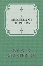 A Miscellany of Poems by G. K. Chesterton