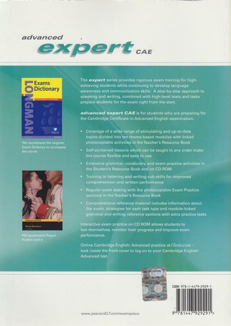 CAE Expert Students' Book with Access Code and CD-ROM Pack - Jan Bell,Roger Gower,Drew Hyde - 2