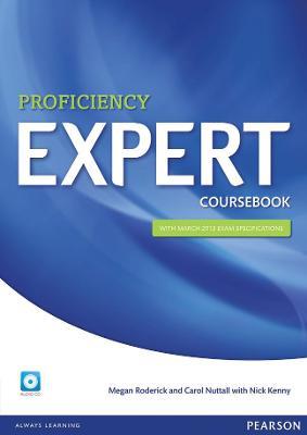 Expert Proficiency Coursebook and Audio CD Pack - Megan Roderick,Carol Nuttall,Nick Kenny - cover