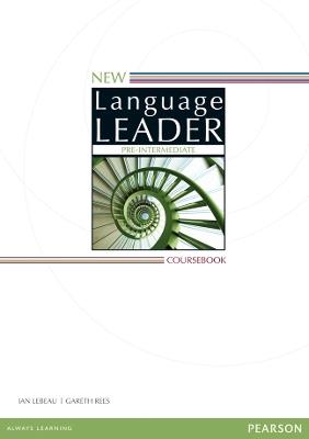 New Language Leader Pre-Intermediate Coursebook - Ian Lebeau,Gareth Rees - cover