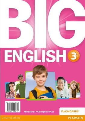 Big English 3 Flashcards - Christopher Cruz - cover