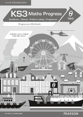 KS3 Maths Progress Progression Workbook Theta 2 - cover