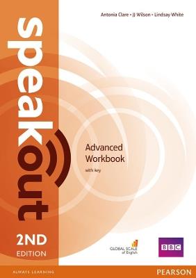 Speakout Advanced 2nd Edition Workbook with Key - Antonia Clare,J Wilson,J. Wilson - cover