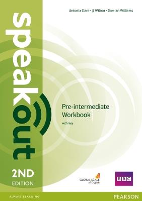 Speakout Pre-Intermediate 2nd Edition Workbook with Key - J. Wilson,Damian Williams - cover
