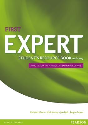 Expert First 3rd Edition Student's Resource Book with Key - Nick Kenny - cover