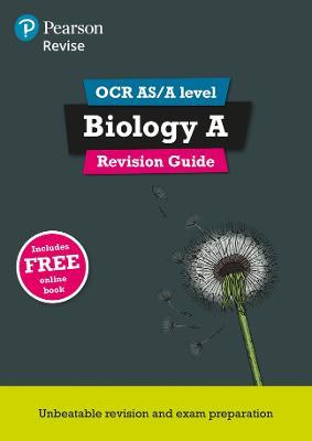 Pearson REVISE OCR AS/A Level Biology Revision Guide inc online edition - 2023 and 2024 exams - Kayan Parker,Colin Pearson - cover
