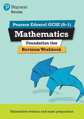 Pearson REVISE Edexcel GCSE Mathematics (Foundation) Revision Workbook - for 2026, 2027 exams - Navtej Marwaha - cover