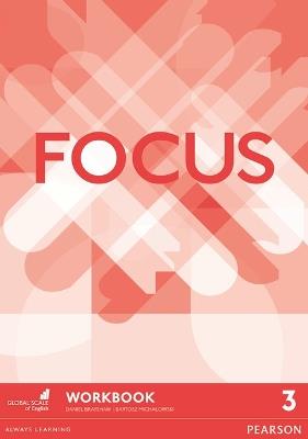 Focus BrE 3 Workbook - Daniel Brayshaw,Bartosz Michalowski - cover